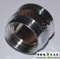 Chrome Plated Brass Hose Faucet Adapter